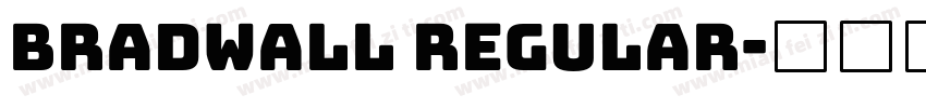 Bradwall Regular字体转换